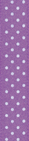 Småprickigt satinband i lila