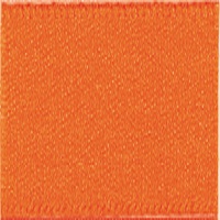 Textilband i Satin, enfärgat, flera bredder, Orange