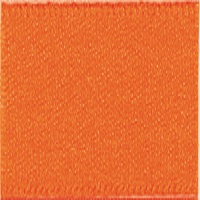 Textilband i Satin, enfärgat, flera bredder, Orange