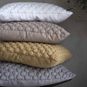 Kuddfodral BUBBEL, bubblor, gul