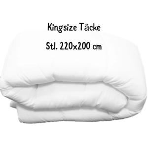 Sovtäcke DREAM KINGSIZE i vitt med lagom mycket fyllning för en god natts sömn