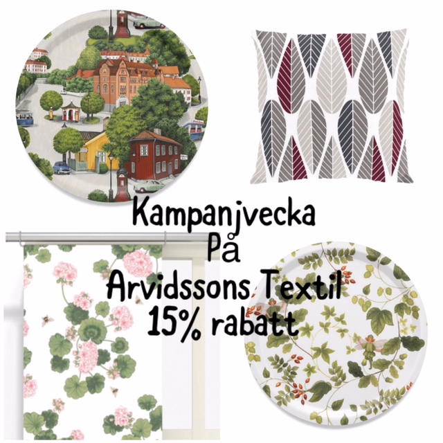 Kampanj på Arvidssons Textil
