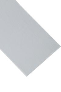 Löpare LINNE 35x120 cm enfärgad med fransad kant, mörkgrå