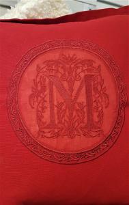 Hissgardin MOLLY, röd