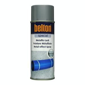 Metallic Lackspray, Belton, 400ml, silvergrå