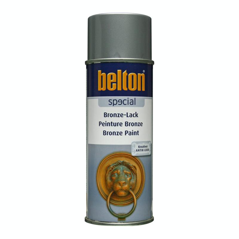 Lackspray Belton, hög glans, 400ml, antik look, silver
