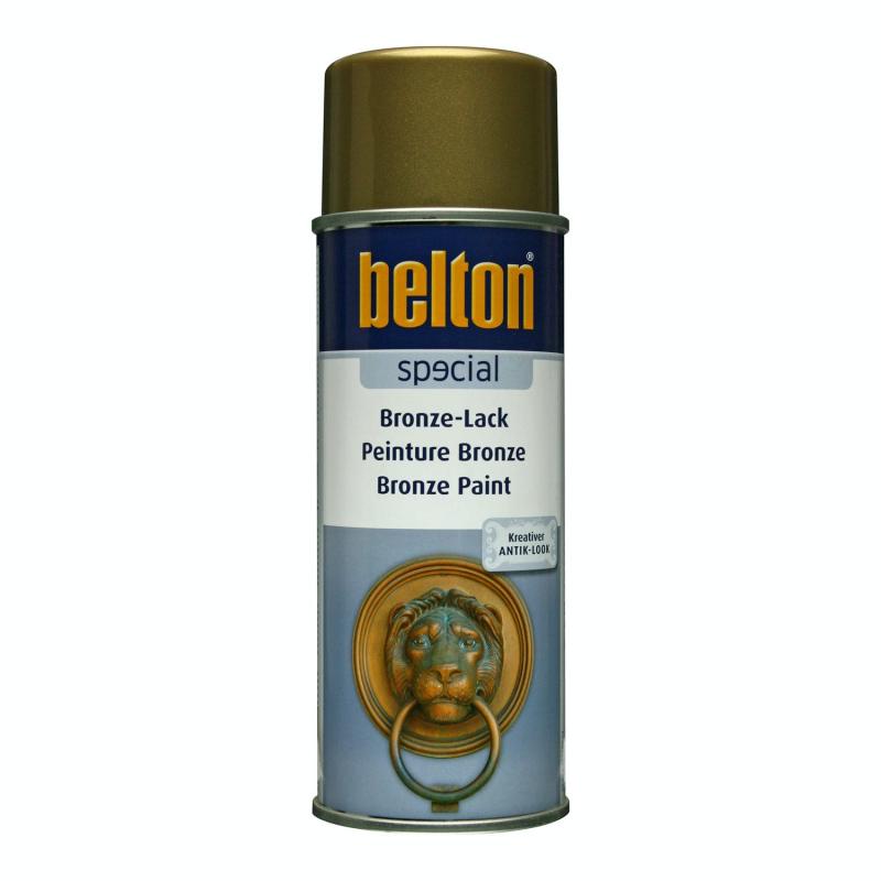 Lackspray Belton, hög glans, 400ml, antik look, guld