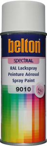 Lackspray, Belton Spectral, 400ml, Ral 9010, matt vit