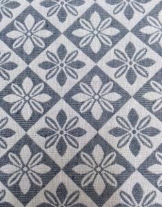 Metervara Bolsterruta som möbeltyg, 140 cm, ljust gråblå