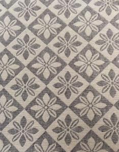 Metervara BOLSTERRUTA som möbeltyg, Bredd 140 cm, svart, beige