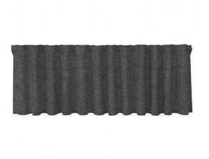 Gardinlängd Soho, Stl. 2st 140x260cm mörkgrå