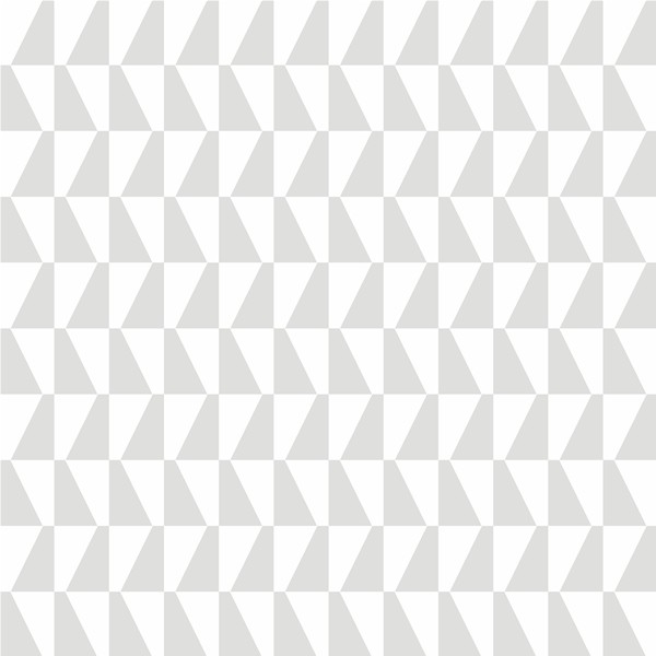 Tapet Trapez, Scandinavian Designers II, grafiskt mönster, ljusgrå - vit