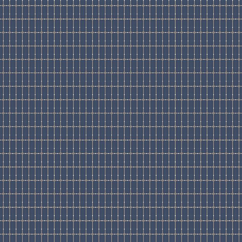 Tapet M.I.T, Scandinavian Designers III, grafiskt mönster i blått och grått