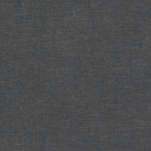 Tapet 219431, Linum, enfärgad linnen struktur mörkblå/brun.