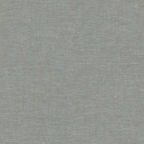 Tapet 219658, Linum, enfärgad linnen struktur mörkgrå med blå inslag.