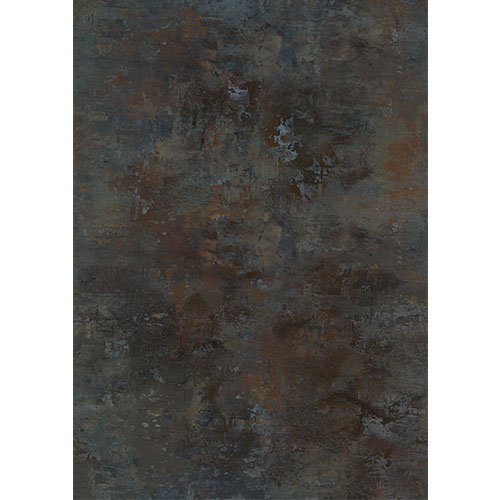 Fondtapet 429619, Industri 2 väggmotiv, bredd 212 cm, höjd 300 cm, betong mönster i brunt, svart och koppar