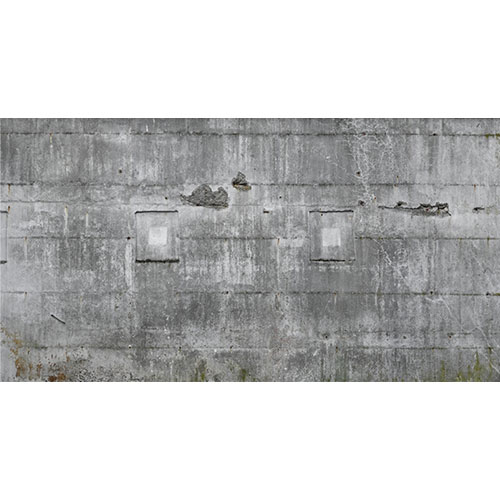 Fondtapet 445503, Industri 2 väggmotiv, bredd 558cm, höjd 300cm, betongvägg med en lucka