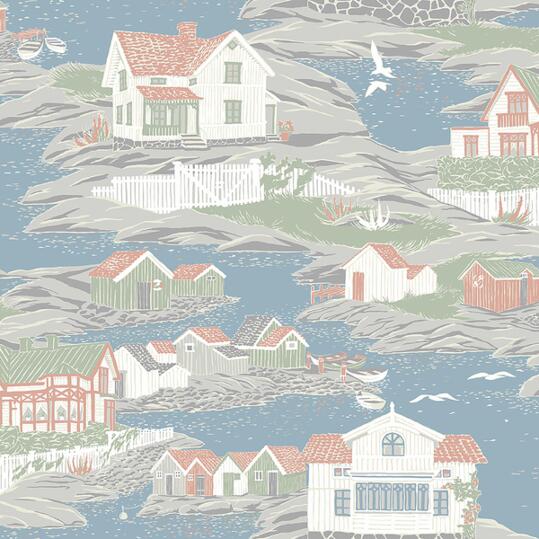 Tapet Archipelago, Marstrand II, skärgårdshus med punchverandor, multi