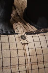 Grytlapp TURE , rutig, grön