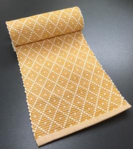 Löpare / fönsterremsa ELLA recycle, 15x140cm, saffransgul