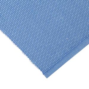 Löpare, fönsterremsa KALLE enfärgad, recycle, stl. 15x140cm, blå, ljus blå