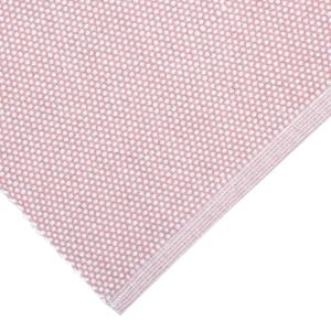 Löpare, fönsterremsa KALLE enfärgad, recycle, vävd i ljusrosa och vitt