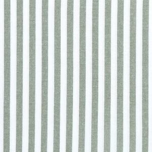 Metervara MELKER avtorkningsbar för utomhusmiljö, randig i grönt och vitt