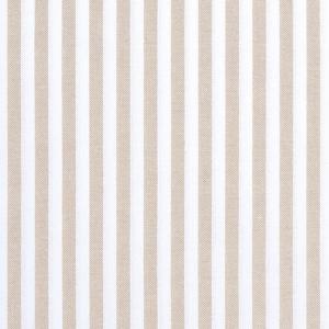 Metervara MELKER avtorkningsbar för utomhusmiljö, randig i sand och offwhite