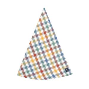 Rutig rund duk i multifärger, RUTH