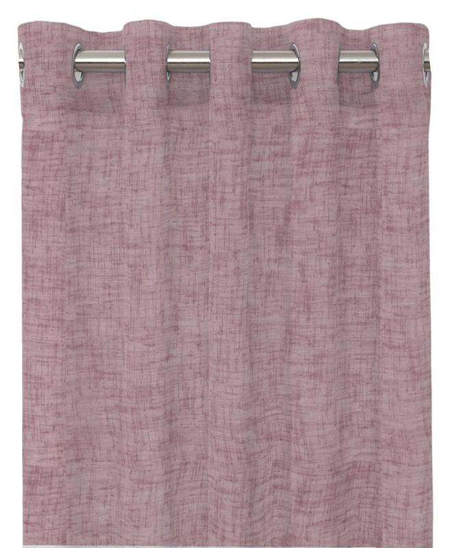 Öljettlängd Wayne, 2-pack. Skir gardin med struktur, ljung