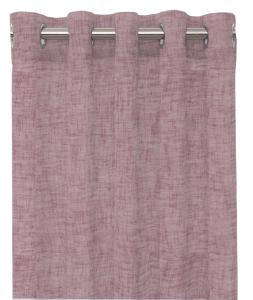 Öljettlängd Wayne, 2-pack. Skir gardin med struktur, ljung