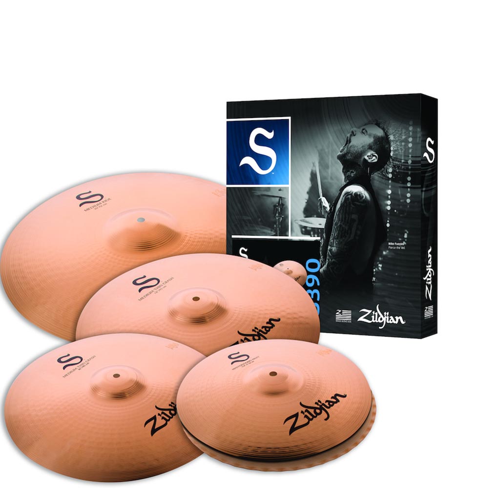 Zildjian　Cymbal　S390　S-Family　Performer　Pack