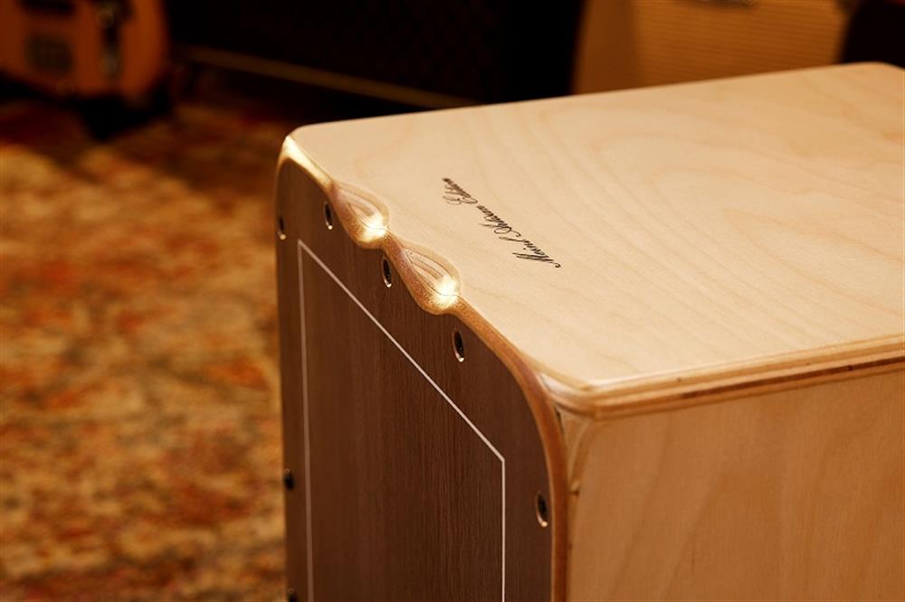 Meinl Percussion Artisan Cajon, Tango Line, Grey Eucalyptus, AETLGE