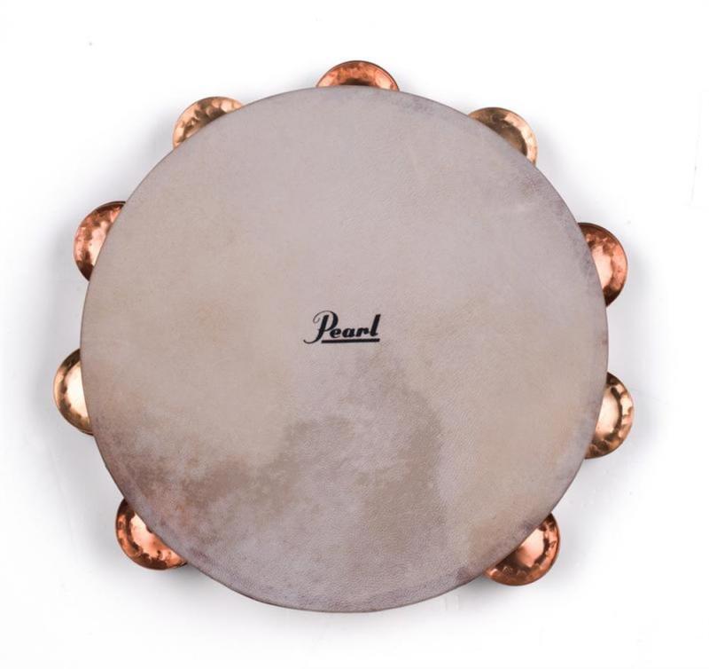 Pearl 10'' Beryllium Copper Phosphor Bronze Orchestral Tambourine w/Bag