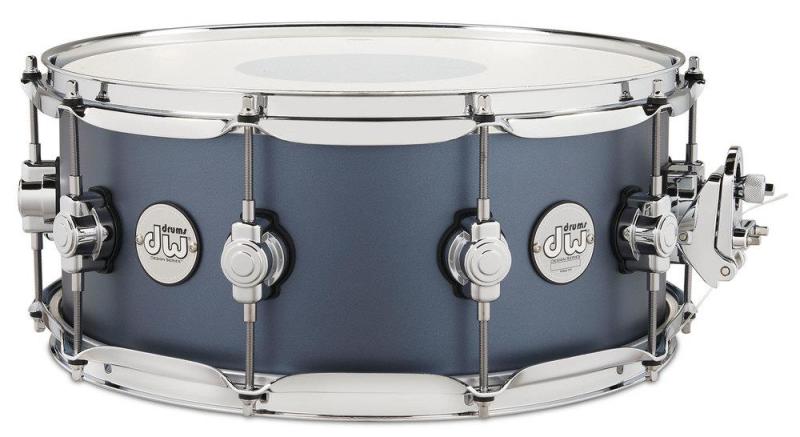 Drum Workshop Snare Drum Design Series Blue Slate, DDLM0614SSBS