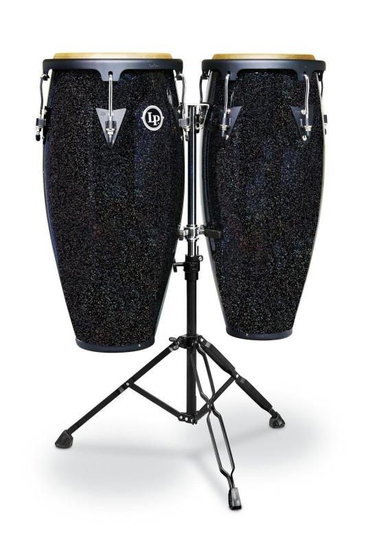 Latin Percussion Conga set Aspire Black Magic 10'' & 11'', LPA646-BM