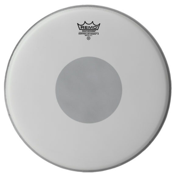 14" coated Controlled sound X, Remo