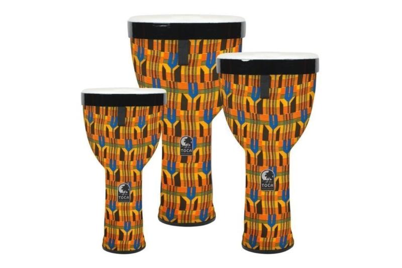 Toca Nesting Drums Djembe Freestyle II 3 pcs Set, TSSND-3PCK-FP