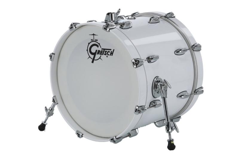 Gretsch Bass Drum Renown Maple Piano White