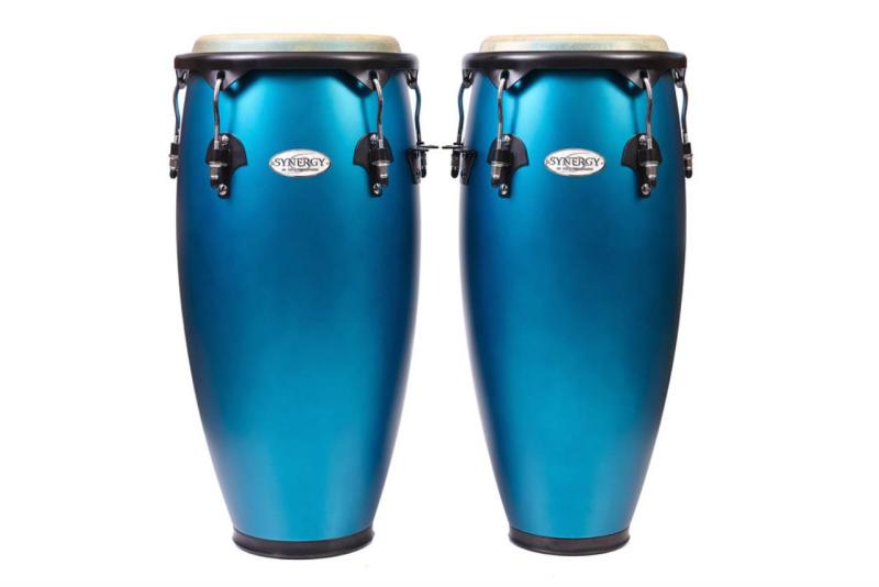 Toca Conga Synergy Wood Conga Set matte ocean blue, 2300OB