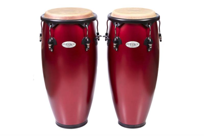 Toca Conga Synergy Wood Conga Set matte racing red, 2300RRD