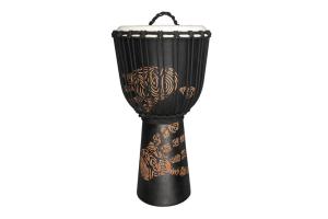 Toca Djembe Street Series Carved Hand Print Supertone 10'', TSSDJ-MHP