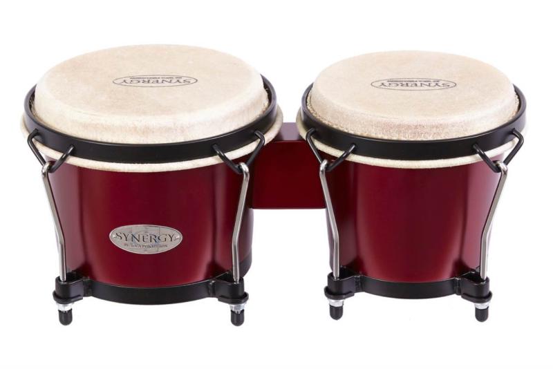 Toca Bongo Synergy Wood Bongo matte racing red, 2100RRD