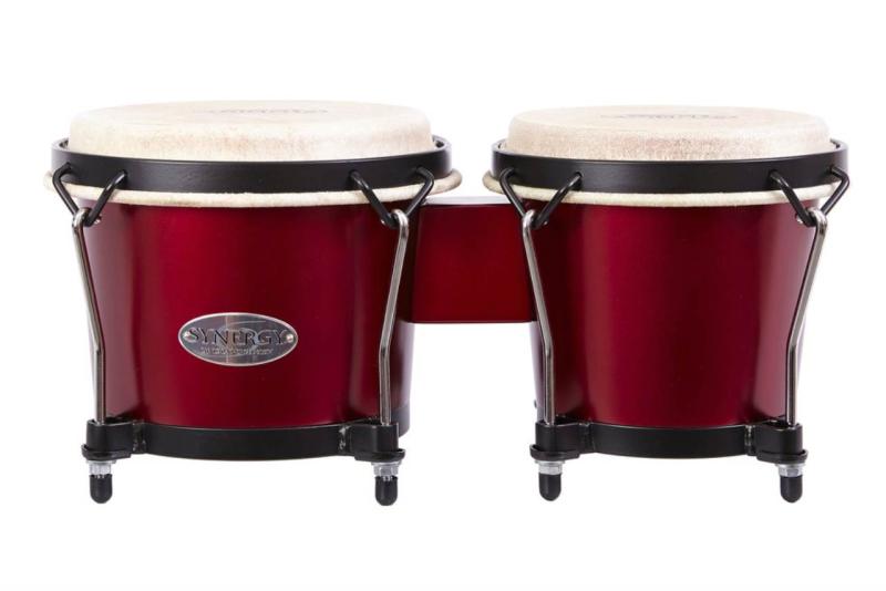 Toca Bongo Synergy Wood Bongo matte racing red, 2100RRD
