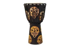 Toca Djembe Street Series Carved Watcher 12'', TSSDJ-LTW