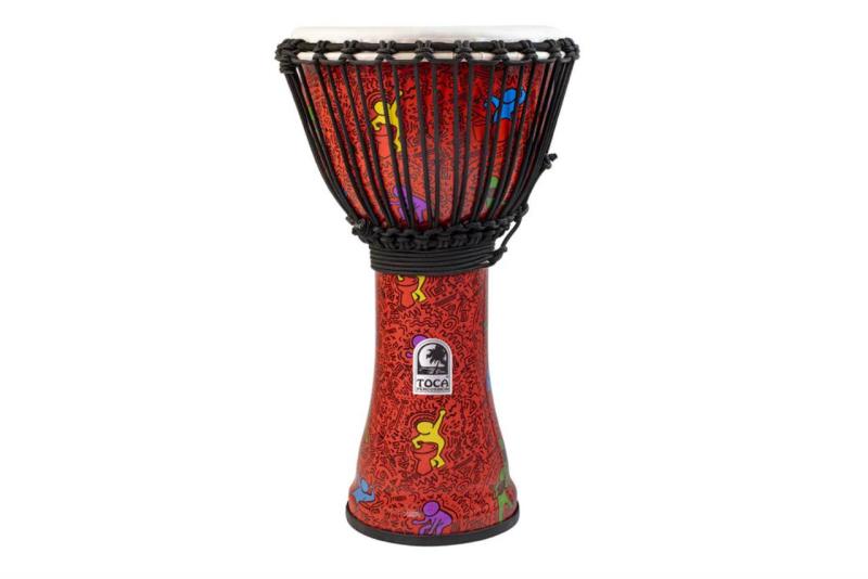 Toca Djembe Freestyle Rope Tuned Jam Fest, SFDJ-10JF