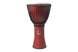 Toca Djembe Freestyle Rope Tuned matte racing red, SFDJ-10RR
