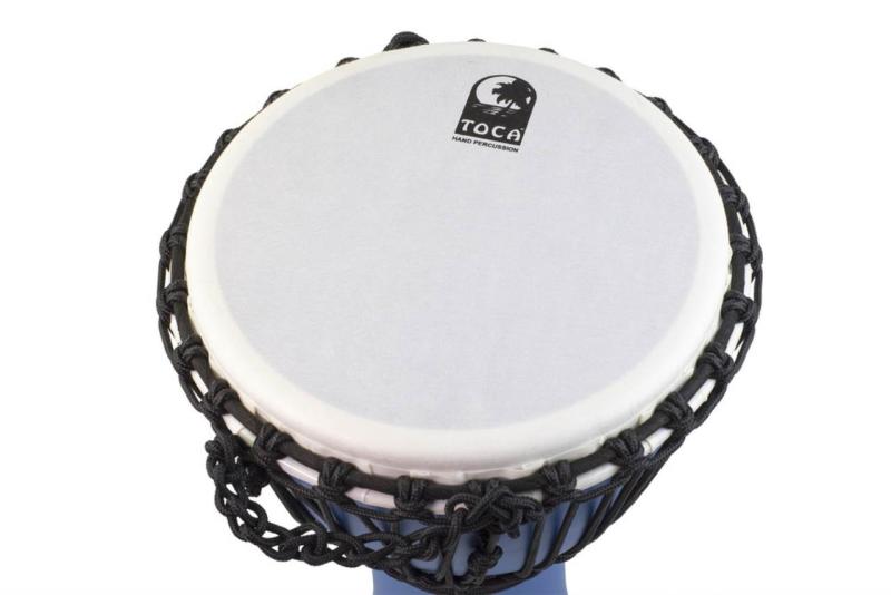 Toca Djembe Freestyle Rope Tuned matte ocean blue, SFDJ-10OB
