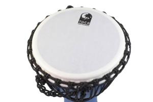 Toca Djembe Freestyle Rope Tuned matte ocean blue, SFDJ-10OB