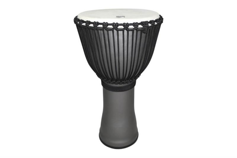 Toca Djembe Freestyle Rope Tuned Matte Grey Skies, SFDJ-12GS